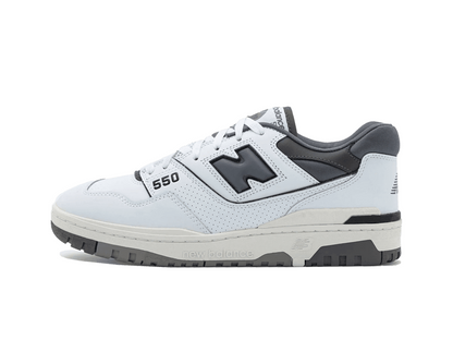 New Balance 550 White Gray Dark Grey