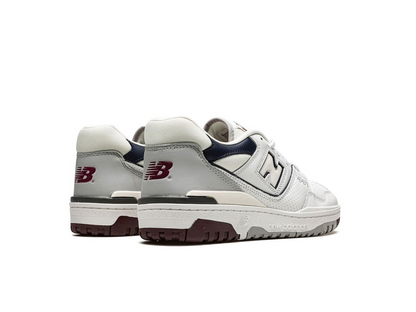 New Balance 550 White Indigo Burgundy