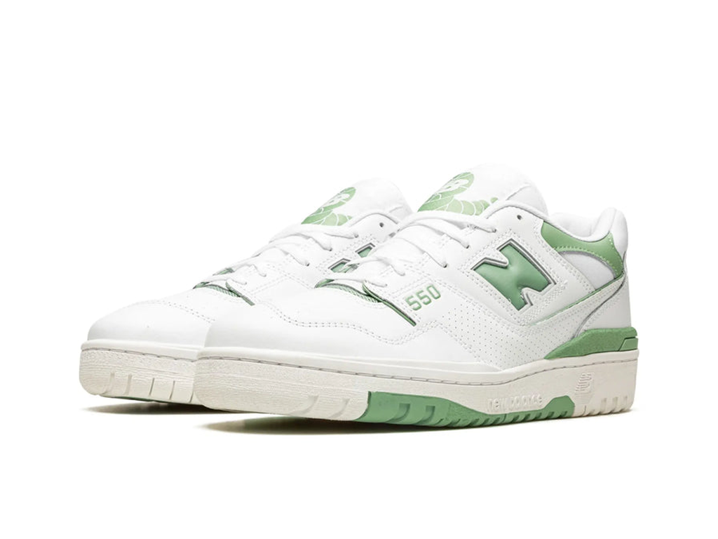 New Balance 550 White Mint Green