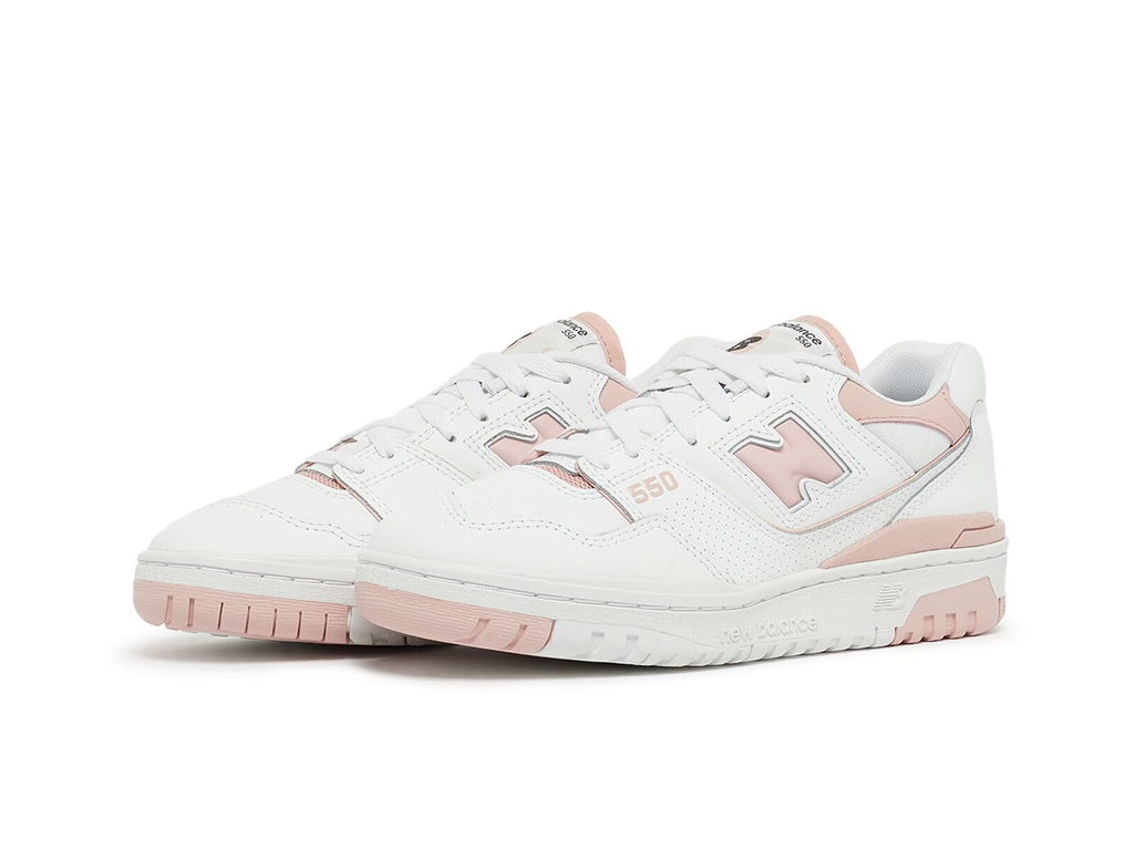 New Balance 550 White Pink Sand (Women's)-sneakers-New Balance-pikastore.cz