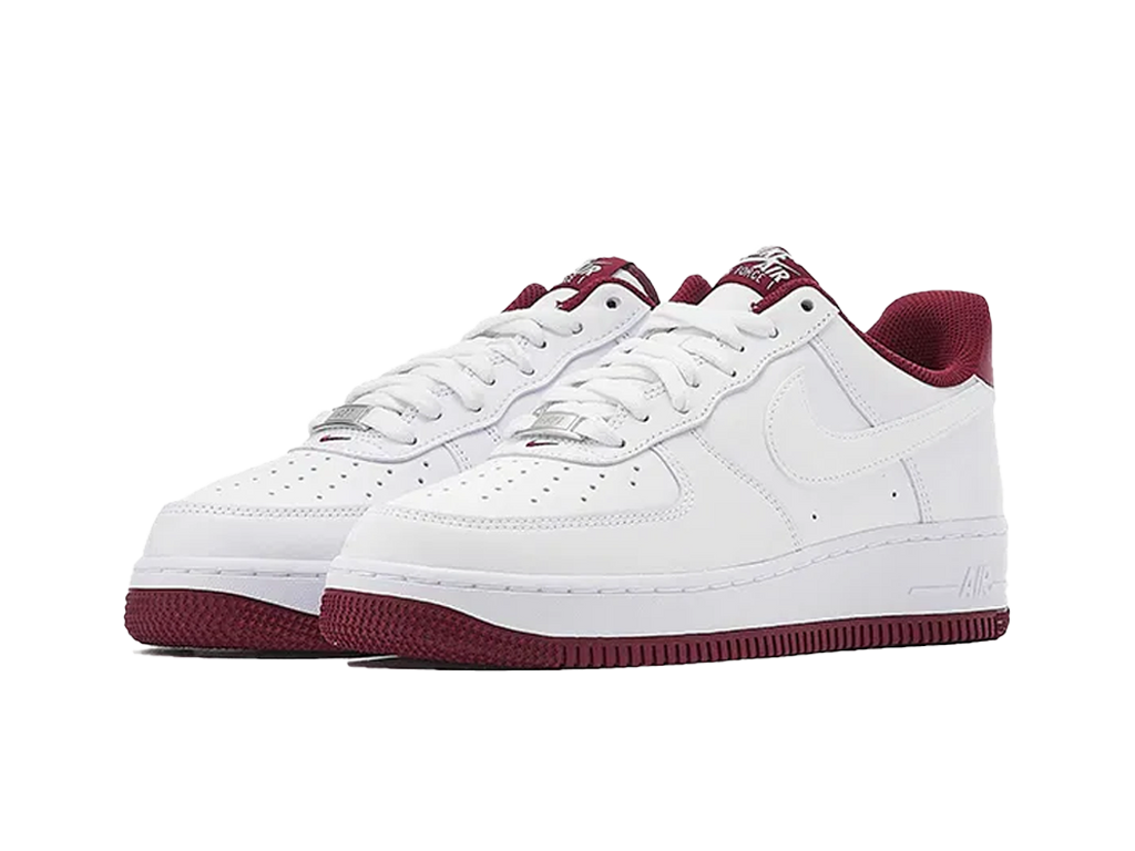 Nike Air Force 1 07 White Dark Beetroot-Nike-pikastore.cz