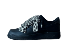 Nike Air Force 1 Black Low 07 Lanvin Black And White