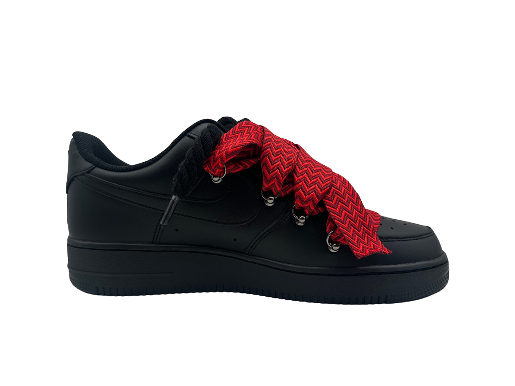 Nike Air Force 1 Black Low 07 Lanvin Red-Nike-pikastore.cz