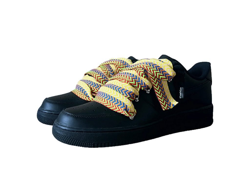 Nike Air Force 1 Black Low 07 Lanvin Yellow-Nike-pikastore.cz