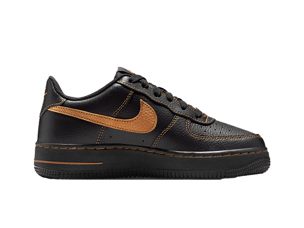 Nike Air Force 1 LV8 GS Black Desert Ochre-Nike-pikastore.cz