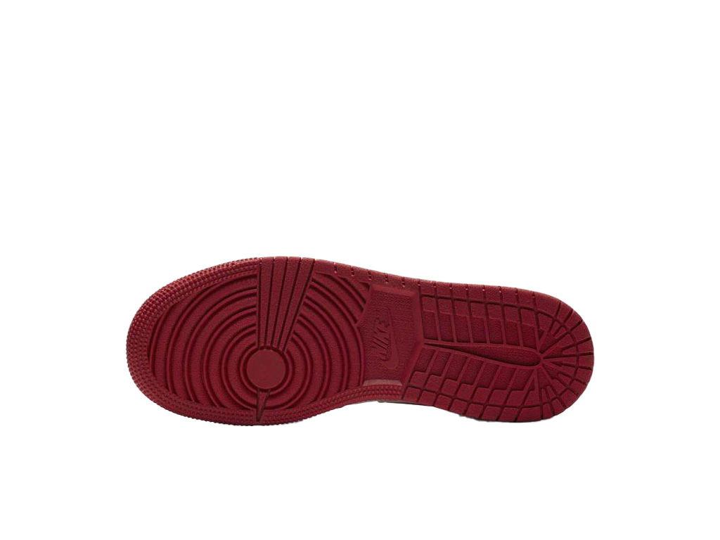 Nike Air Jordan 1 Mid GS Black Gym Red – buty – zdjęcie 5 z 5
