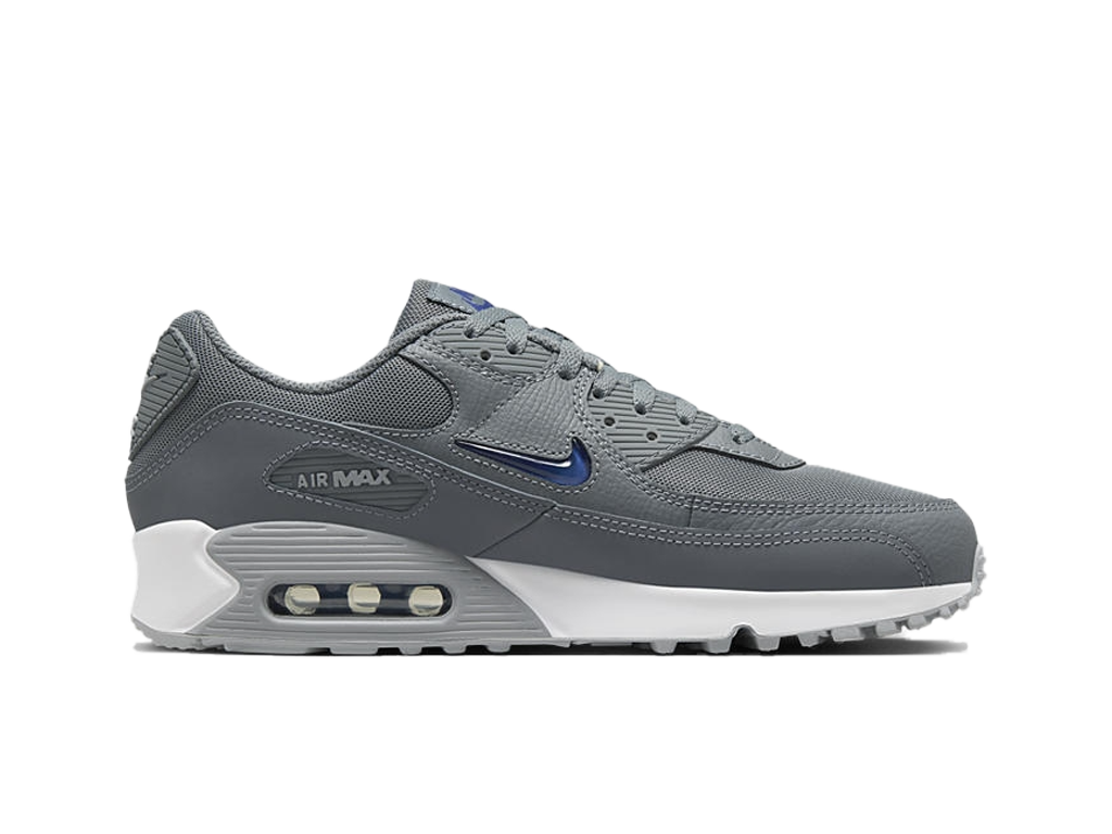 Nike Air Max 90 Jewel - Cool Grey Deep Royal-Nike-pikastore.cz