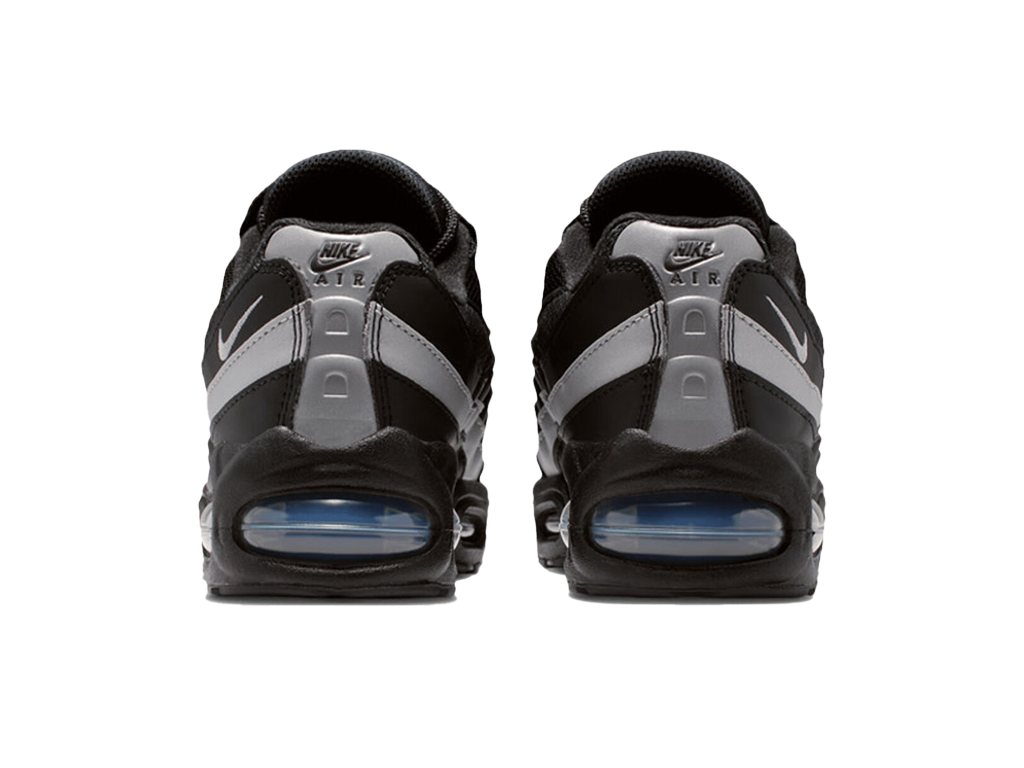 Nike Air Max 95 GS Black Metallic Silver – tenisky – fotka 4 z 5