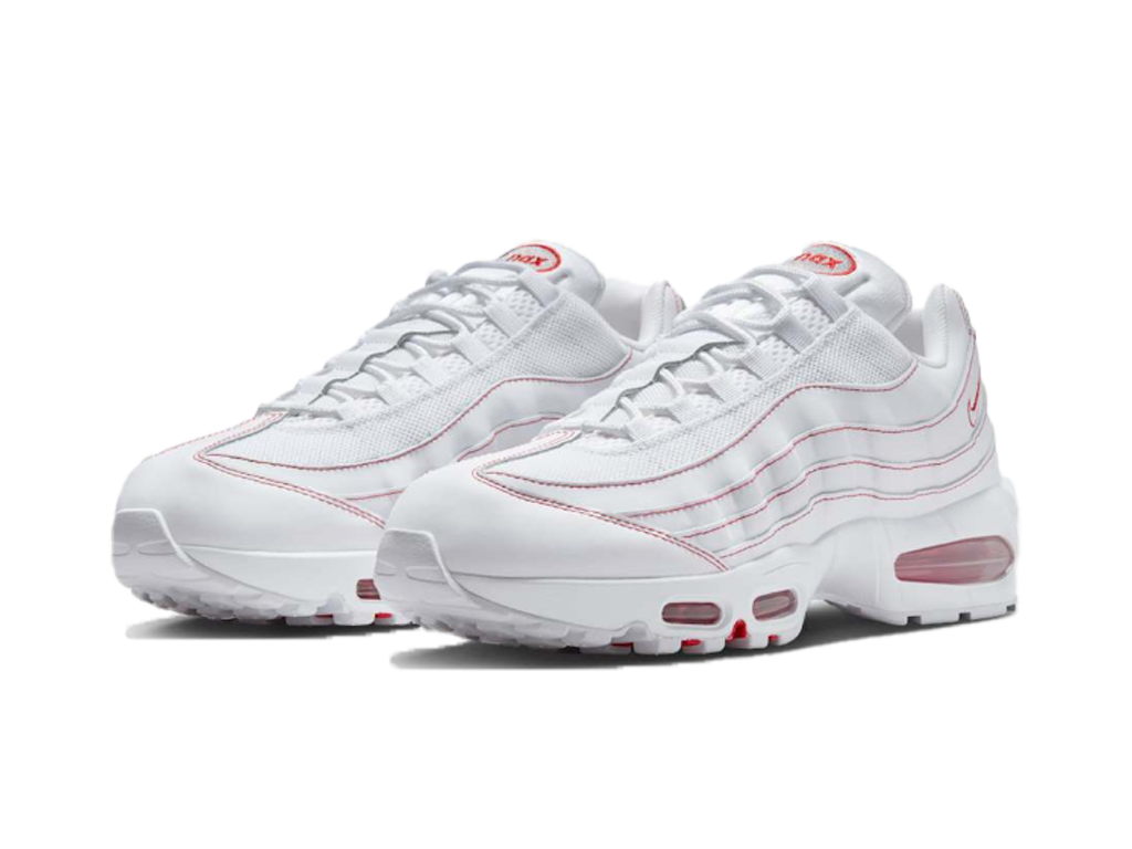 Nike Air Max 95 OG White University Red-Nike-pikastore.cz