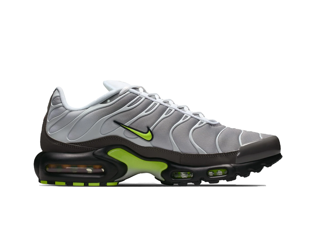 Nike Air Max Plus White Pearl Grey Neon – sneakers – foto 3 av 5