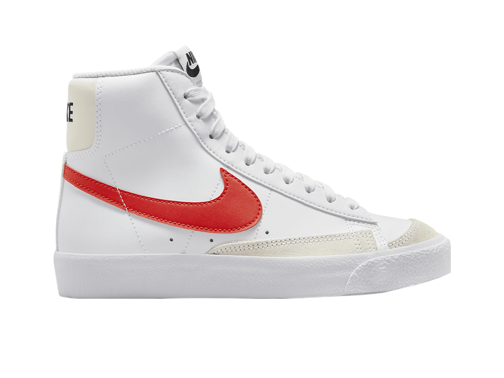 Nike Blazer Mid 77 GS White Picante Red – tenisice – fotografija 3 od 5