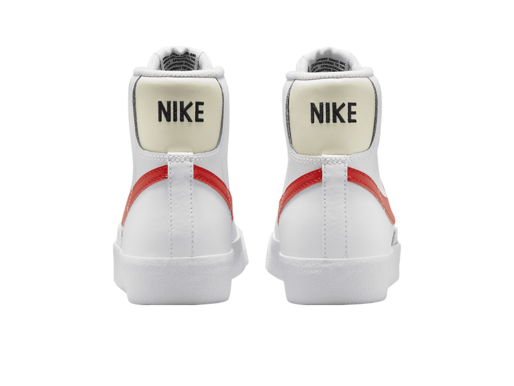 Nike Blazer Mid 77 GS White Picante Red – tenisice – fotografija 4 od 5