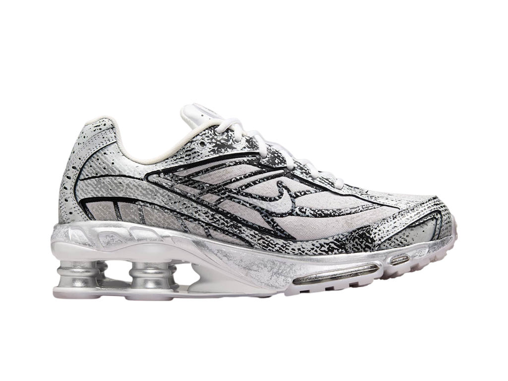 Nike Mens Shox Ride 2 Metallic Platinum – tenisky – fotka 3 z 5