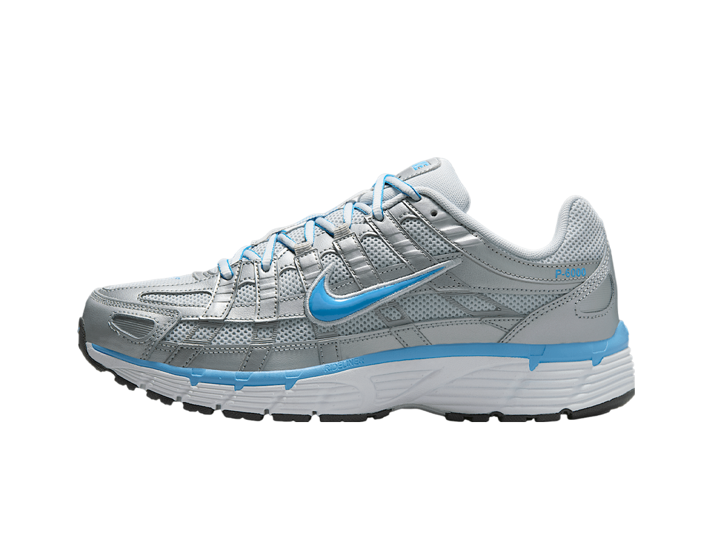 Nike P-6000 Metallic Platinum Pure Platinum Metallic Silver University Blue-Nike-pikastore.cz