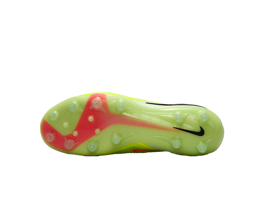 Nike Phantom 6 Low Elite AG Hyper Crimson Limelight – scarpe da calcio – foto 5 di 5