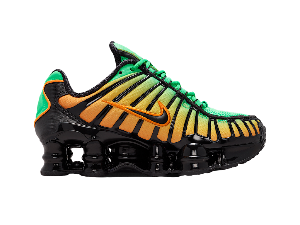 Nike Shox TL GS Green Shock/Bright Ceramic/Black/Black – zapatillas – foto 3 de 5