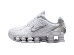 Nike Shox TL GS White Metallic Silver Max Orange