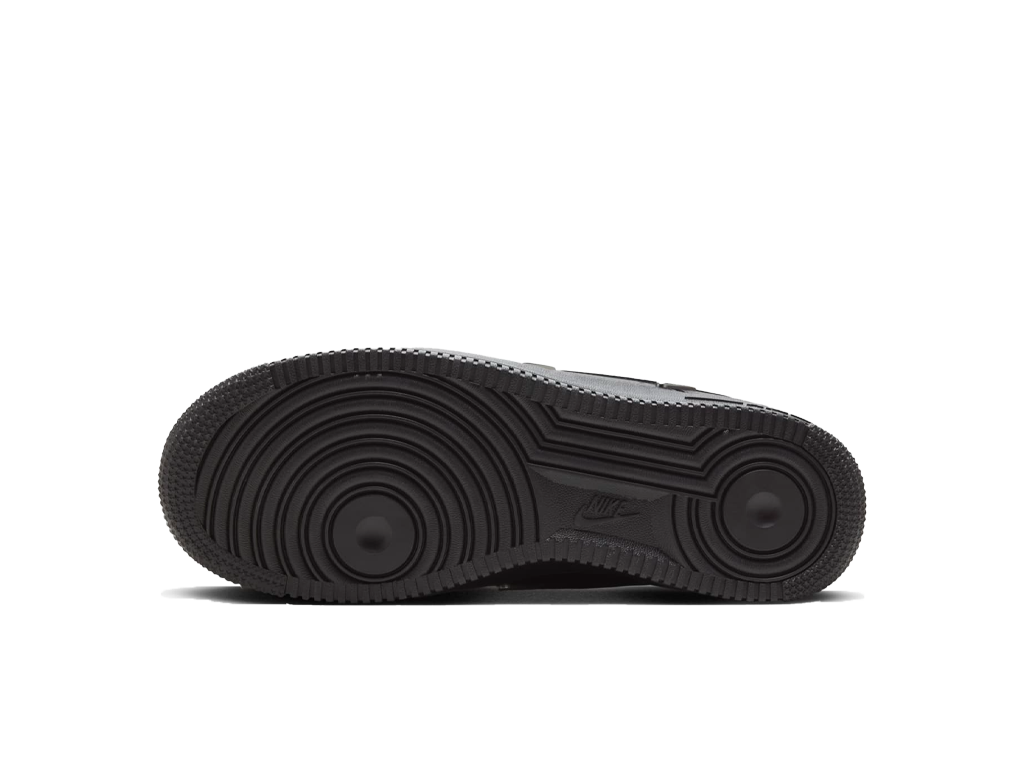 Nike Wmns Air Force 1 07 LX Black Silver Mini Swoosh-Nike-pikastore.cz