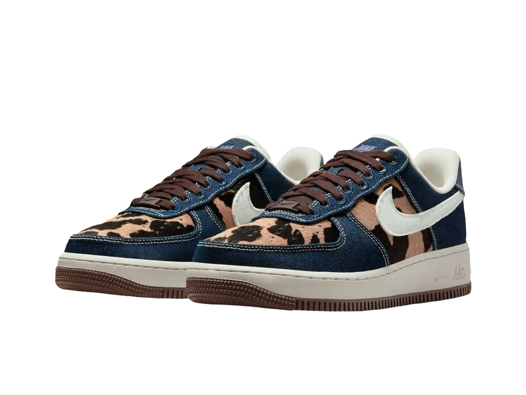 Nike Wmns Air Force 1 Low Cheetah Blue Denim-Nike-pikastore.cz