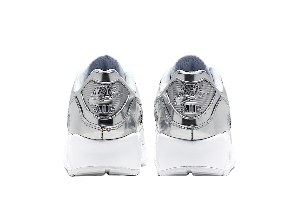 Nike Wmns Air Max 90 Metallic Pack - Chrome – sneakers – foto 4 af 5