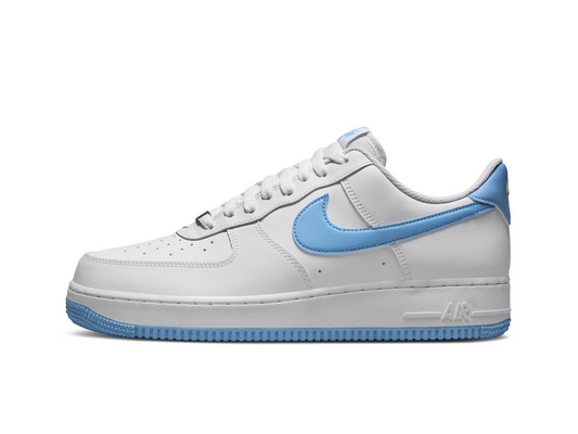 Nike Air Force 1 07 White Aquarius Blue