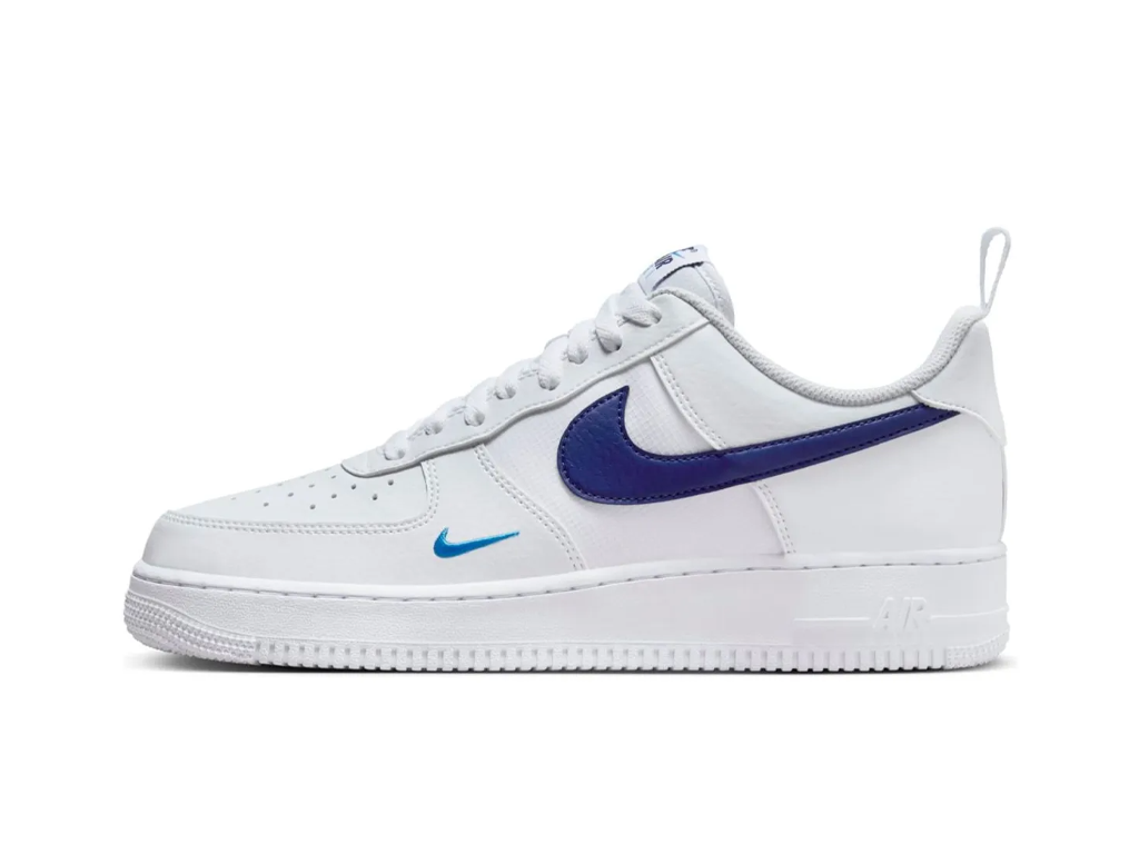 Nike Air Force 1 07 White Deep Royal Blue-Nike-pikastore.cz