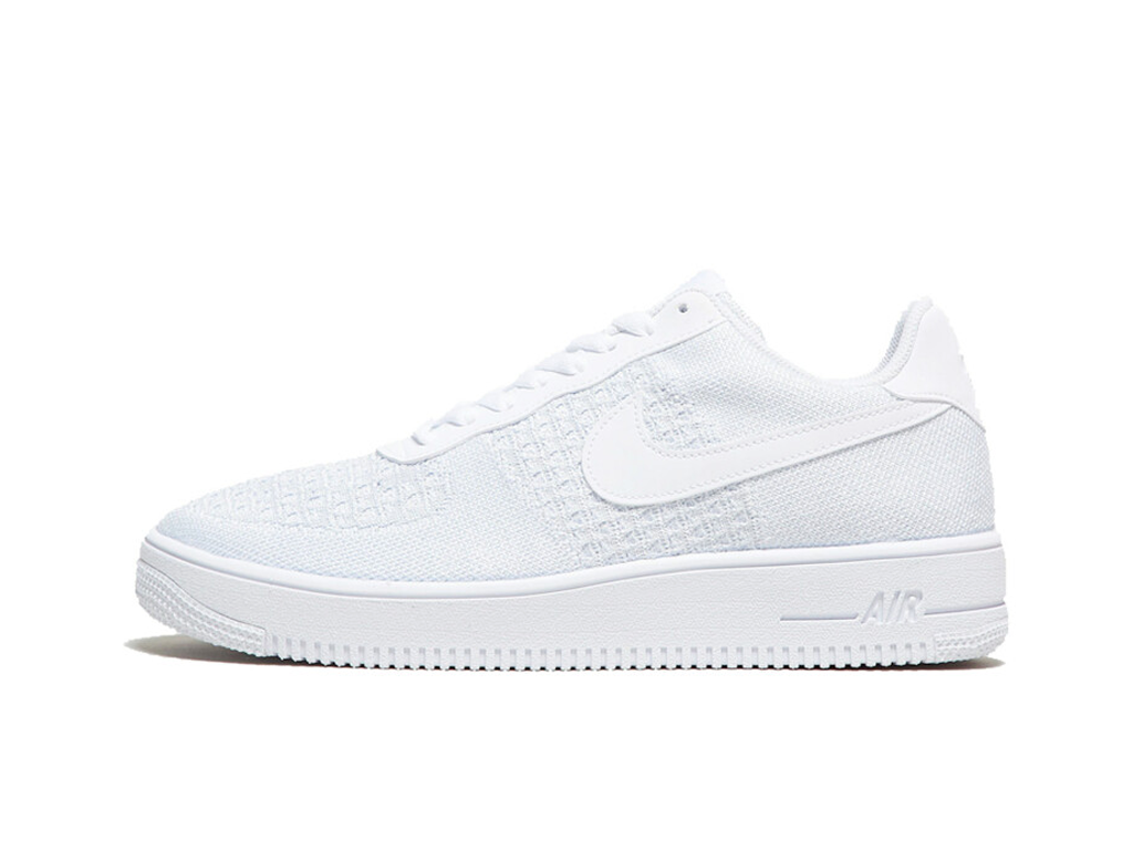 Nike Air Force 1 Flyknit 2 White Pure Platinum