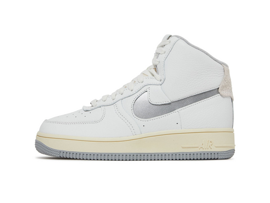 Nike Air Force 1 High Strapless White Light Smoke Grey