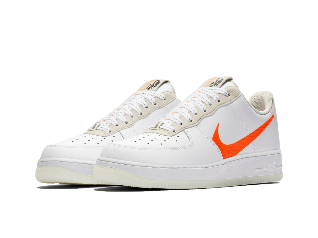 Nike Air Force 1 LV8 3 GS White Total Orange-Nike-pikastore.cz