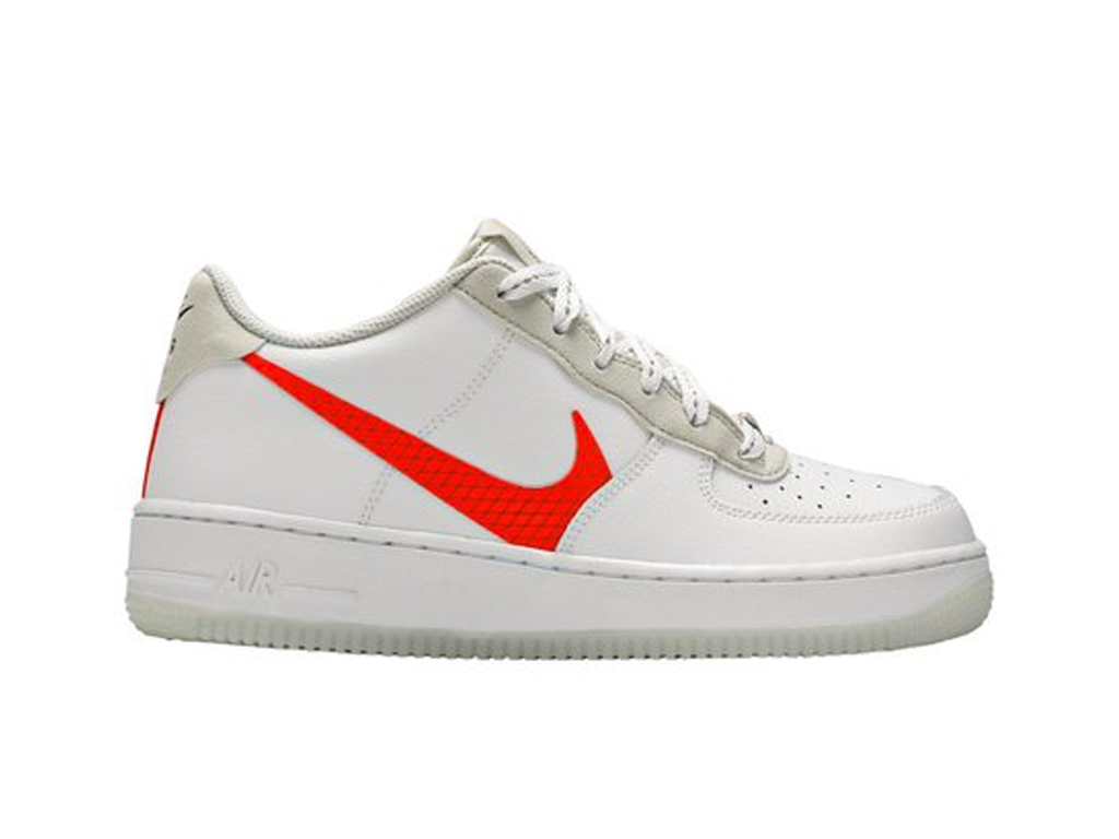 Nike Air Force 1 LV8 3 GS White Total Orange-Nike-pikastore.cz