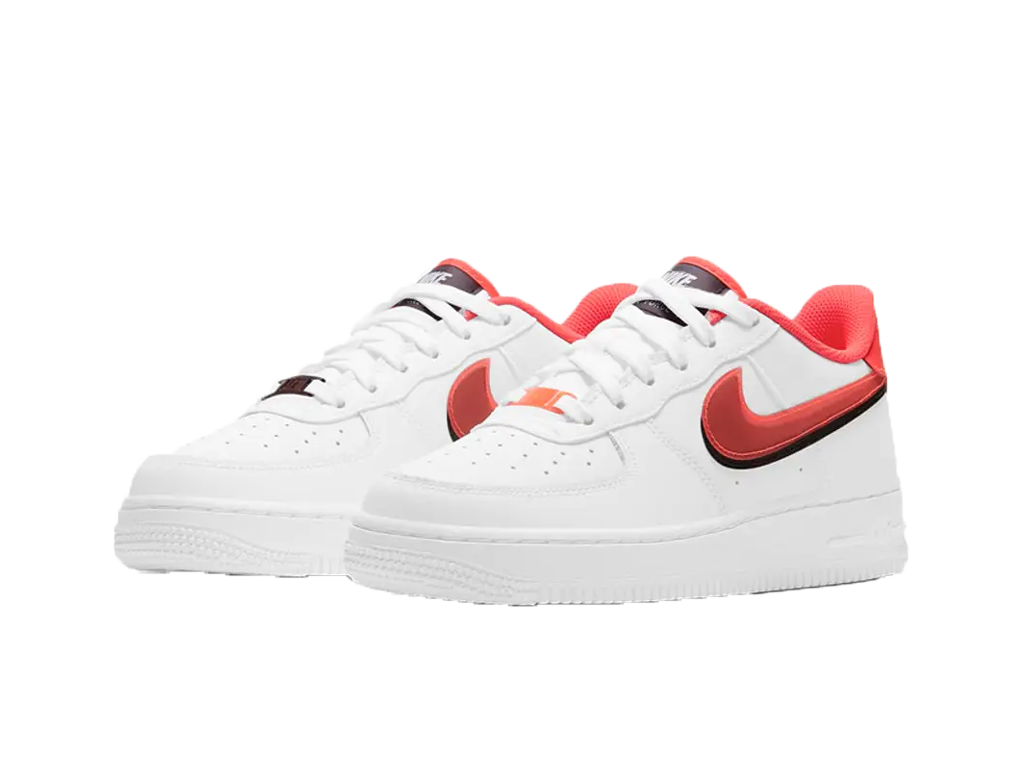 Nike Air Force 1 LV8 Double Swoosh Bright Crimson (GS)-sneakers-Nike-pikastore.cz