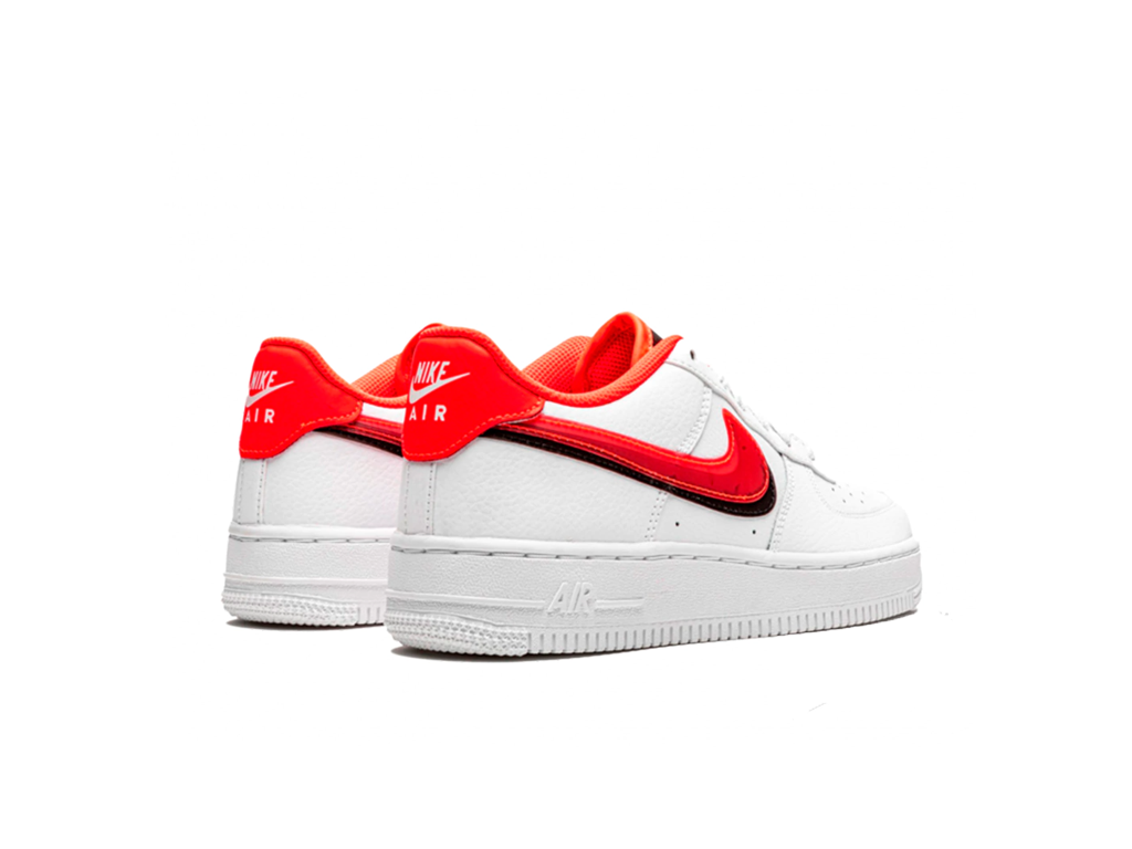 Nike Air Force 1 LV8 Double Swoosh Bright Crimson (GS)-sneakers-Nike-pikastore.cz
