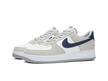 Nike Air Force 1 Low '07 Light Smoke Gray Midnight Navy