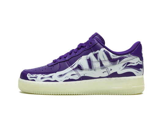 Nike Air Force 1 Low '07 QS Purple Skeleton Halloween (2021.)