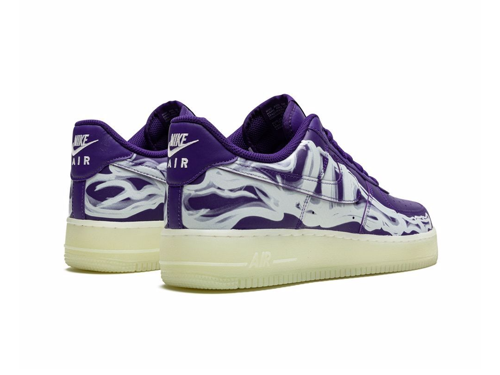 Nike Air Force 1 Low '07 QS Purple Skeleton Halloween (2021)-sneakers-Nike-pikastore.cz