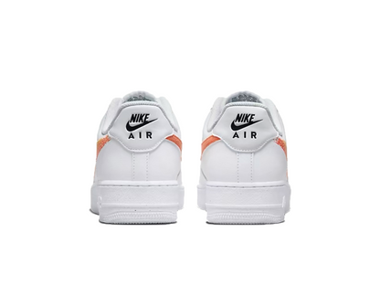 Nike Air Force 1 Low '07 Spray Paint Swoosh White Safety Orange