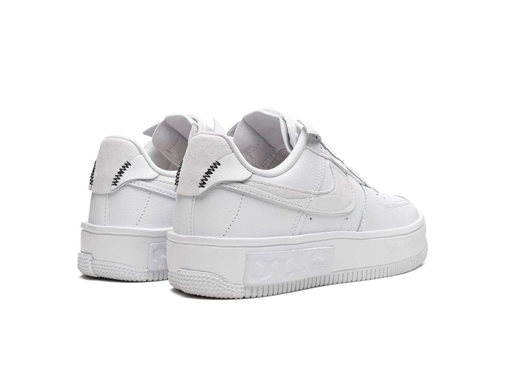 Nike Air Force 1 Low Fontanka Triple White Multi Color Swoosh (Women's)