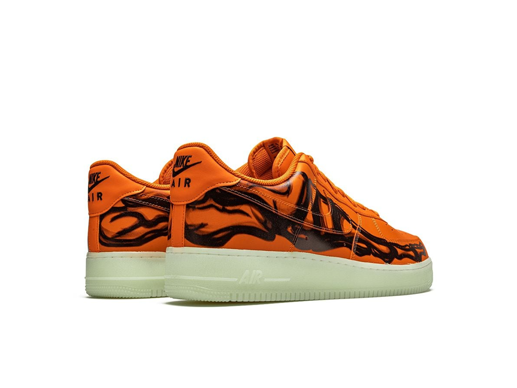 Nike Air Force 1 Low Orange Skeleton Halloween (2020.)