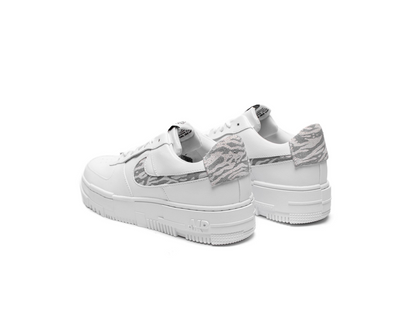 Nike Air Force 1 Low Pixel SE White Zebra (Women's)