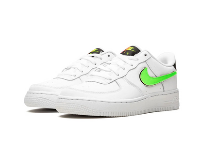 Nike Air Force 1 Low Removable Swoosh White Green Strike (GS)