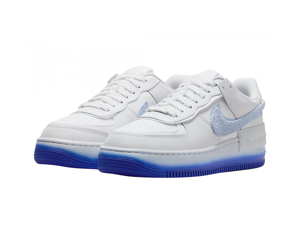 Nike Air Force 1 Low Shadow Chenille Swoosh Blue Tint (Women's)