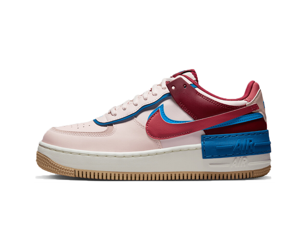 Nike Air Force 1 Low Shadow Light Soft Pink Team Red Blue (ženske)