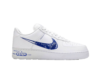 Nike Air Force 1 Low Sketch White Royal