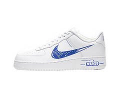 Nike Air Force 1 Low Sketch White Royal