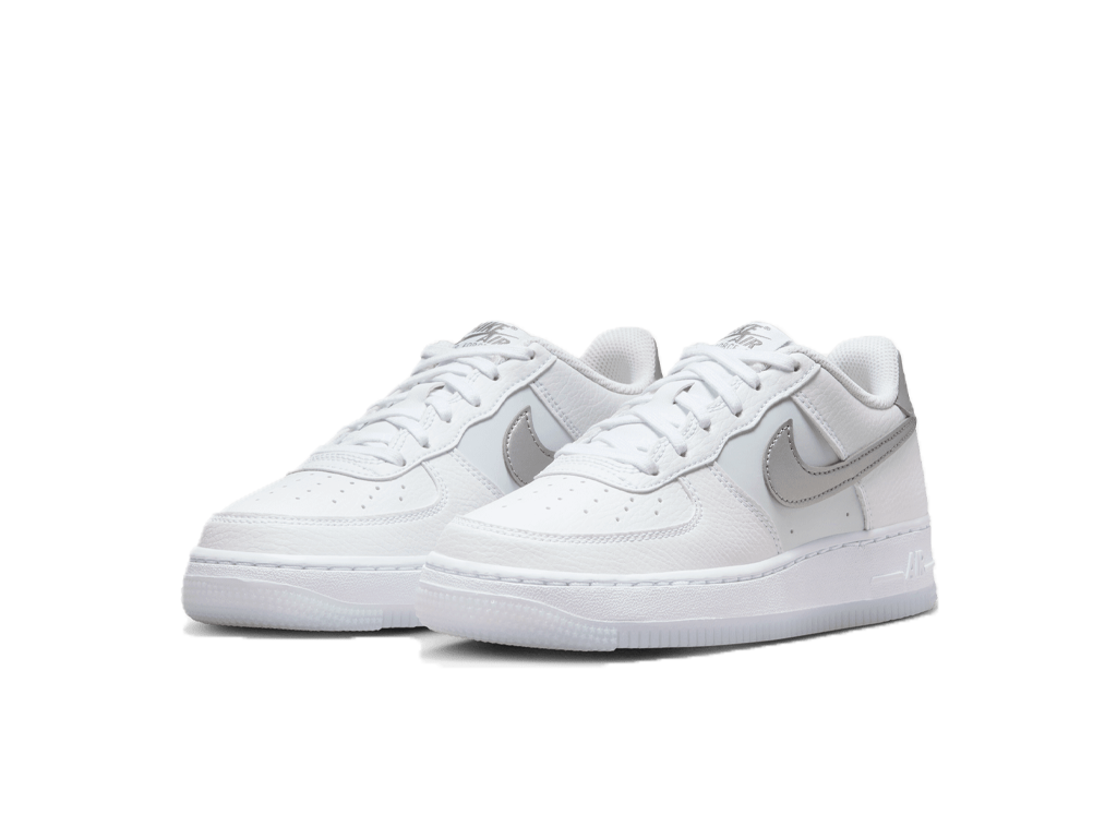 Nike Air Force 1 Low White Football Grey (GS)-sneakers-Nike-pikastore.cz