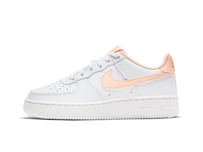 Nike Air Force 1 Low White Hyper Crimson (GS)