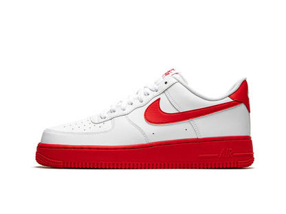 Nike Air Force 1 Low White Red Midsole