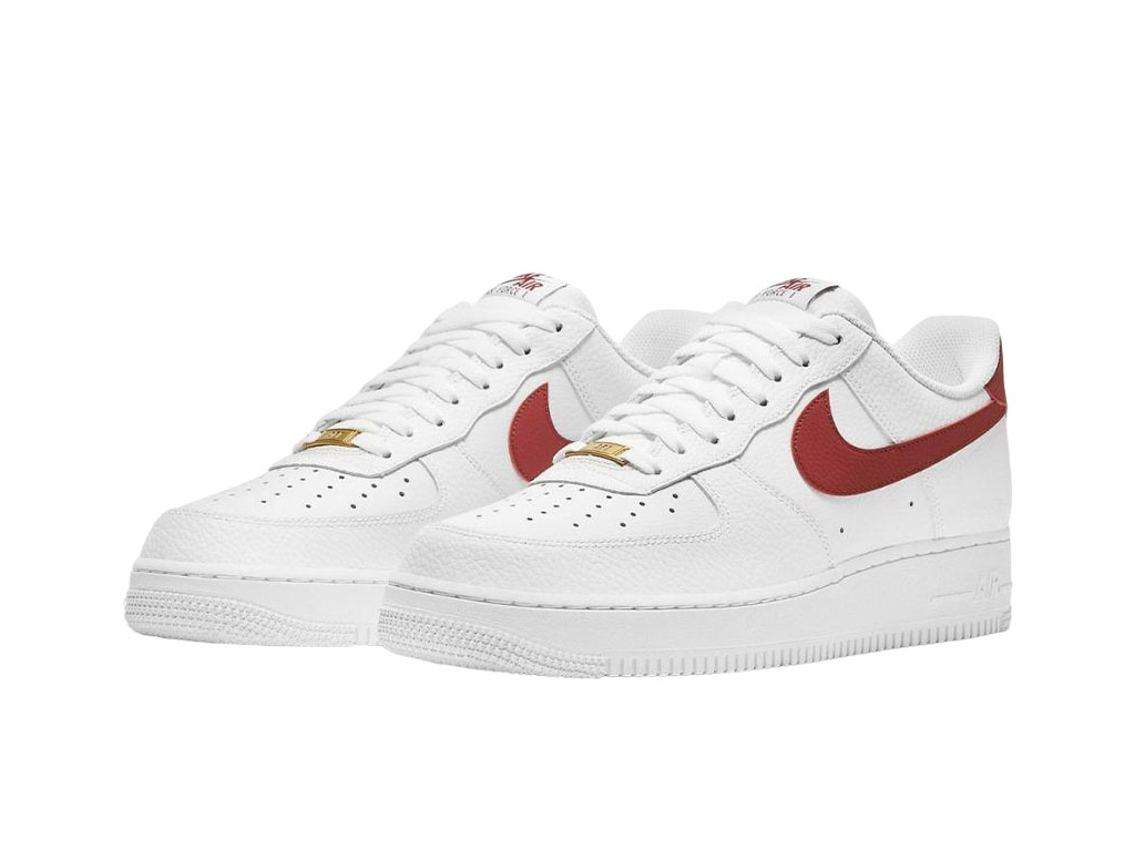 Nike Air Force 1 Low White Team Red-sneakers-Nike-pikastore.cz