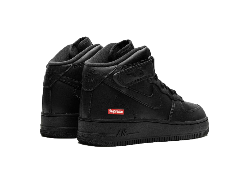 Nike Air Force 1 Mid Supreme Black-Nike-pikastore.cz