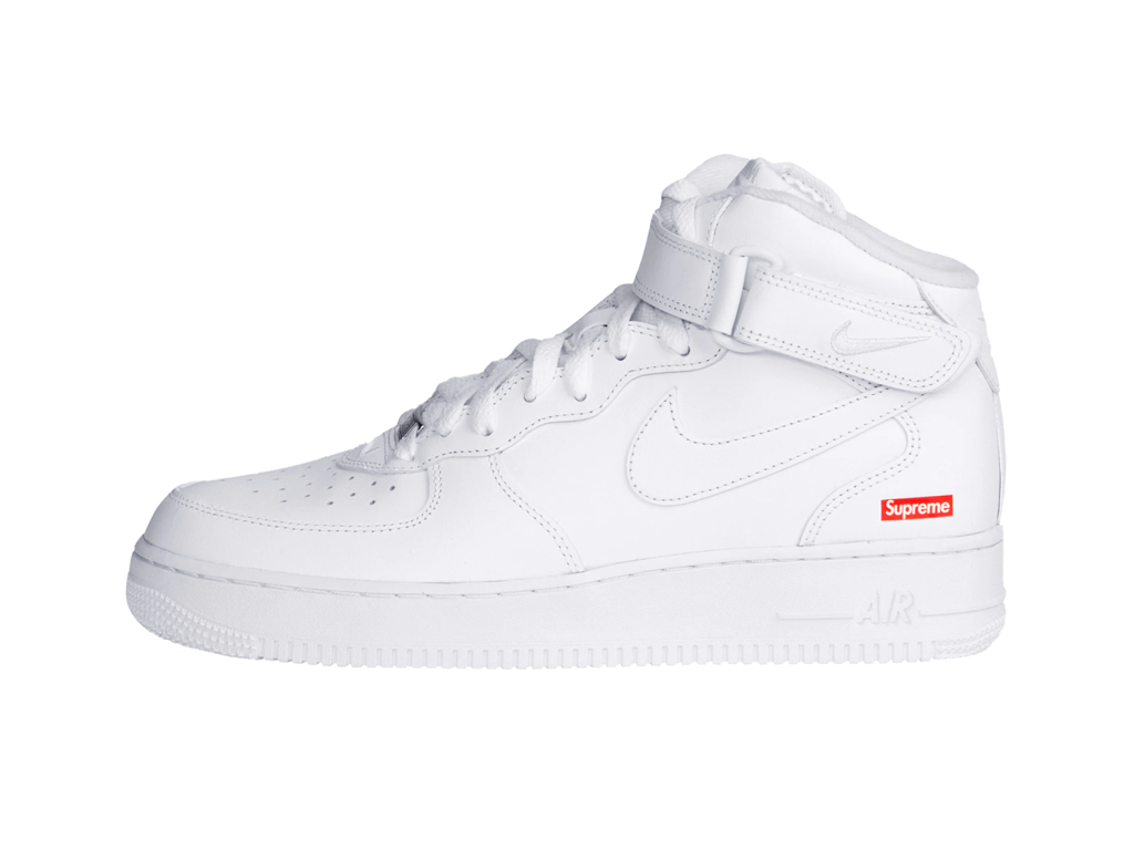 Nike Air Force 1 Mid Supreme White-Nike-pikastore.cz